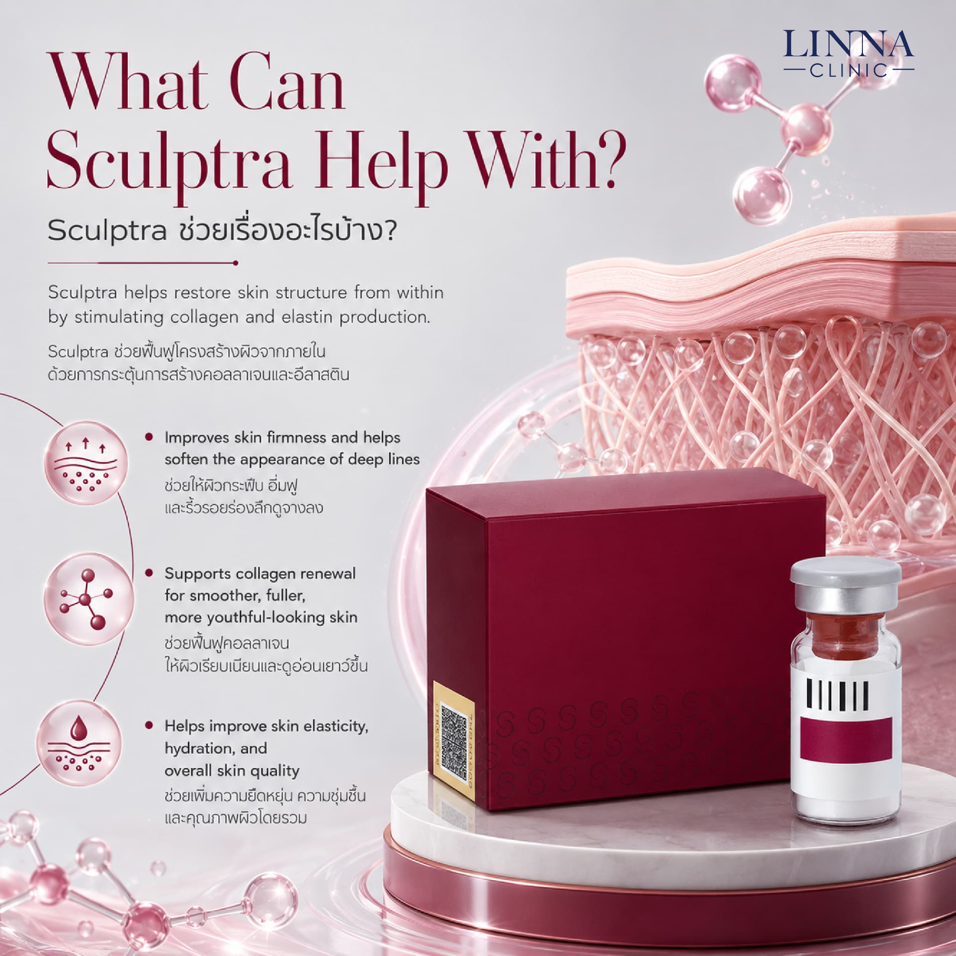 Sculptra ช่วยเรื่องอะไรบ้าง