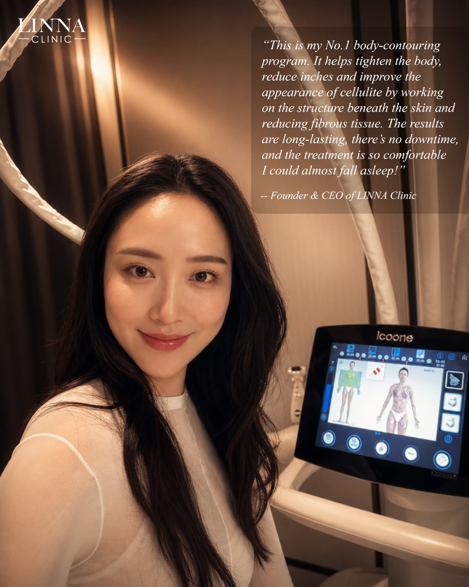 รีวิวเทคโนโลยี Roboderm ของ iCOONE® จากผู้ก่อตั้ง LINNA Clinic