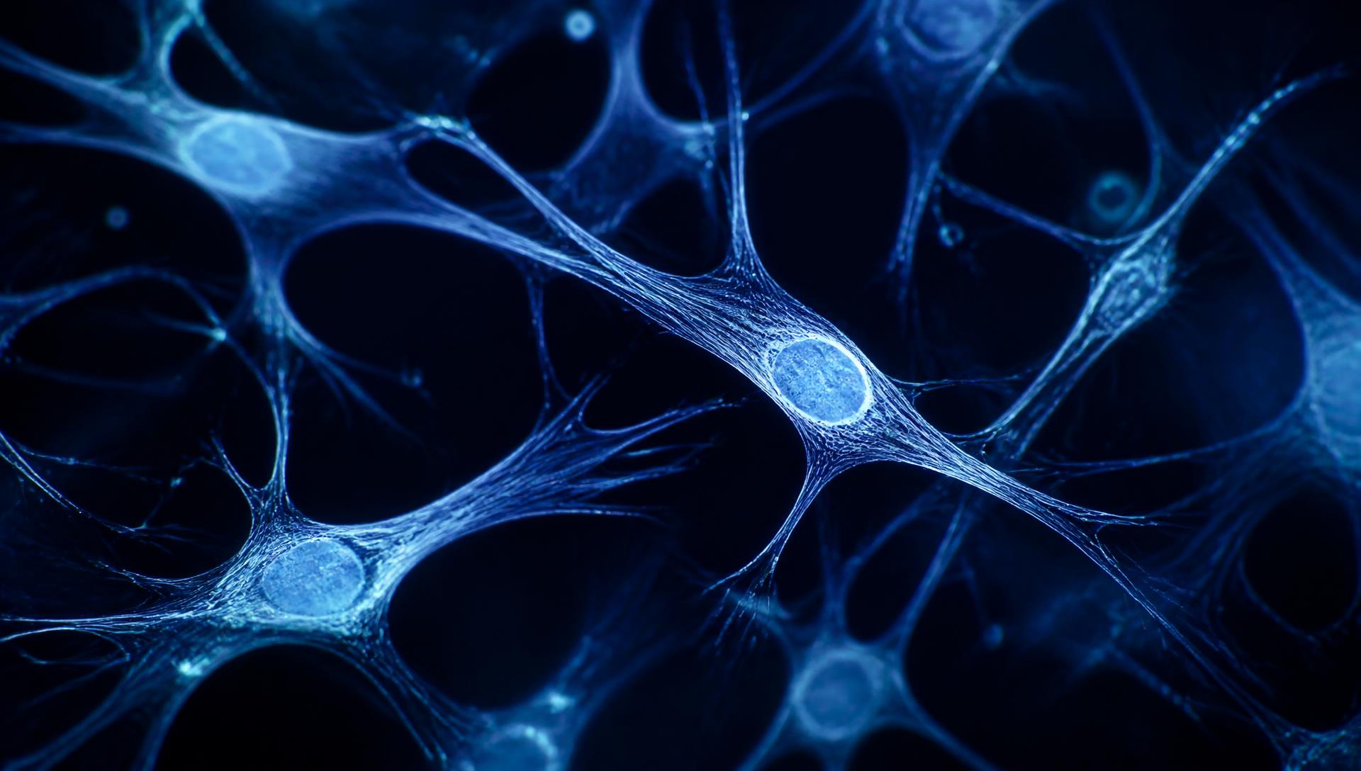 Mesenchymal stem cells under microscopy at LINNA Clinic
