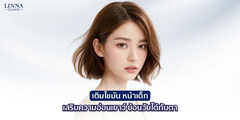 เติมไขมัน หน้าเด็ก เสริมความอ่อนเยาว์ ย้อนวัยได้ทันตา