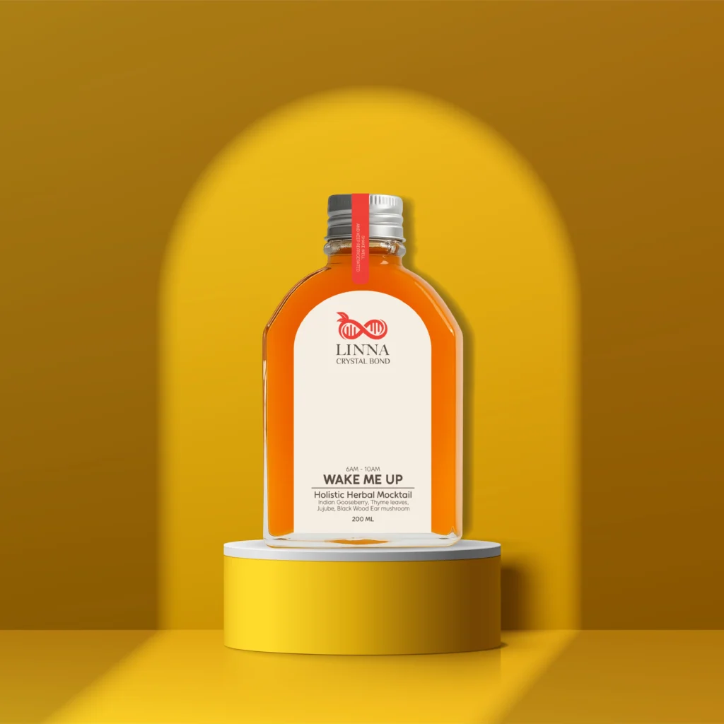4種類の植物処方を用いたLINNA Crystal Bond Holistic Herbal Mocktail