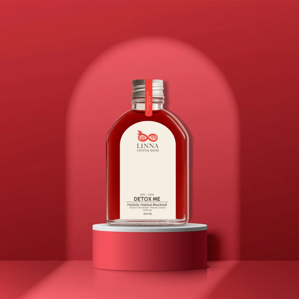 4種類の植物処方を用いたLINNA Crystal Bond Holistic Herbal Mocktail