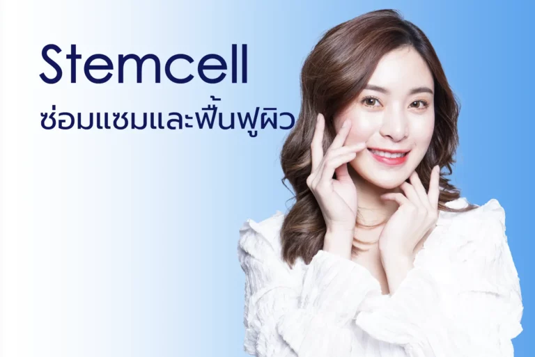 Stemcell ซ่อมแซมและฟื้นฟูผิว