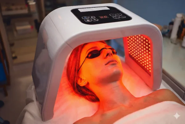 Acne LED light therapy treatment at LINNA Clinic Bangkok