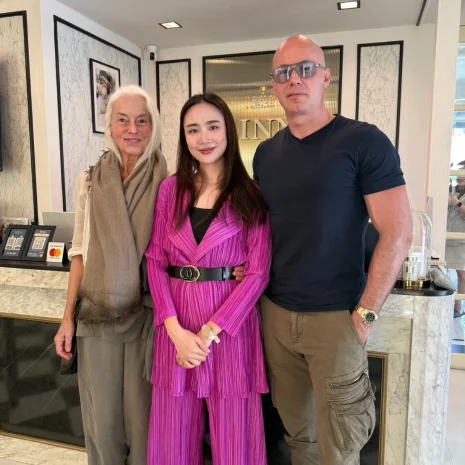 Ms. Yazemeenah Marie & Mr. Michel Vittini, from France